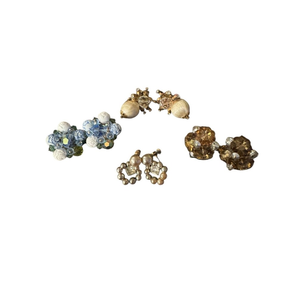 Vintage Earrings clip on